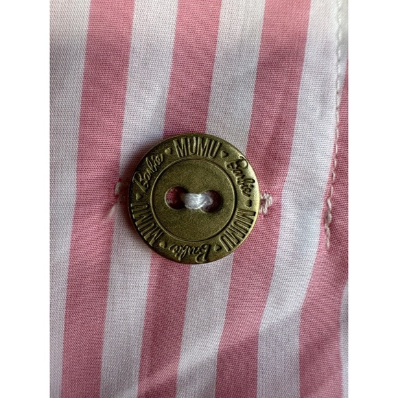 Show Me Your Mumu X Barbie Stacie Sailor Pants Pink White Striped Wide Leg Sz XS - Picture 5 of 10